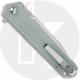 QSP Mamba V2 QS111-J1 - Satin D2 Clip Point - Jade G10 - Liner Lock Flipper Folder