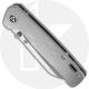 QSP Penguin Knife QS130-P - 2 Tone Satin 154CM Sheepfoot - Bead Blast Stonewash Titanium - Frame Lock Folder