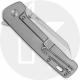 QSP Penguin Plus QS130XL-D1 - Satin 20CV - Aluminum Foil CF / Bead Blast Ti - Flipper Folder