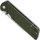 QSP Parrot Knife QS102-B - Satin D2 Spear Point - OD G10 - Liner Lock Folder