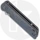 QSP Parrot Knife QS102-F - Satin D2 Spear Point - Denim Linen Micarta - Liner Lock Folder