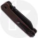 QSP Penguin Knife QS130-L - Black Stonewash D2 Sheepfoot - Stonewash Copper - Liner Lock Folder