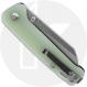 QSP Penguin V2 QS130V2-G1 Knife - 2-Tone D2 Sheepsfoot - Jade G10