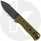 QSP Canary Folder QS150-J2 Knife - Blackwash 14C28N Drop Point - Ultem
