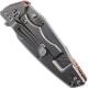 Rick Hinderer Eklipse 3.5 Knife - Harpoon Tanto - Stonewash Finish - Tri Way Pivot - Orange G10