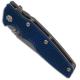 Rick Hinderer Eklipse 3.5 Knife - Harpoon Spanto - Working Finish - Tri Way Pivot - Blue / Black G10