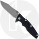 Rick Hinderer Eklipse 3.5 Knife - Slicer - Working Finish - Black G10