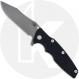 Rick Hinderer Eklipse 3.5 Knife - Slicer - Working Finish - Black G10/Battle Bronze Titanium