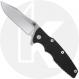 Rick Hinderer Eklipse 3.5 Knife - Spear Point - Stonewash Finish - Black G10 / Titanium