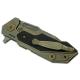 Hinderer Knives Full Track Knife - Spearpoint - Battle Field Pickup - Tri Way Pivot - Black G10