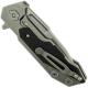 Hinderer Knives Full Track Knife - Spanto - Stonewash - Tri Way Pivot - Black G10