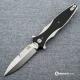 Hinderer Knives Maximus Bayonet Grind Knife - Stonewash Finish - Black G10 Handle