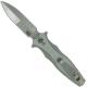 Hinderer Knives Maximus Bayonet Grind Knife - Stonewash Finish - Lite Gray G10 Handle