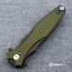 Hinderer Knives Maximus Bayonet Grind Knife - Battle Black DLC - OD Green G10 Handle