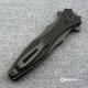 Hinderer Knives Maximus Bayonet Grind Knife - Battle Black DLC - Black Out Hardware - Black G10 Handle