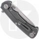 Rick Hinderer Project X Knife - Stonewash CPM MagnaCut Sheepsfoot - Black G10 / Working Finish Titanium - USA Made
