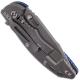 Hinderer Knives XM-18 3.5 Inch Knife - Harpoon Spanto - Working Finish - Tri Way Pivot - Blue G-10