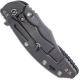 Hinderer Knives XM-18 3.5 Inch Knife - Bowie - Working Finish - Tri Way Pivot - Black G-10