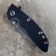 Rick Hinderer XM-18 Knife 3 Inch Black DLC Spanto Black G10 Frame Lock Flipper Folder