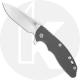 Hinderer Knives XM-18 3.5 Inch Knife - Slicer - Stonewash Finish - 20CV - Tri Way Pivot - Gray G-10