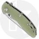 Hinderer Knives XM-18 3.5 Inch Knife - Slicer - Stonewash Finish - 20CV - Tri Way Pivot - Translucent G-10