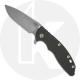 Hinderer Knives XM-18 3.5 Inch Knife - Slicer - Working Finish - 20CV - Tri Way Pivot - Gray G-10