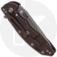 Hinderer Knives XM-18 3.5 Inch Knife - Spear Point - Working Finish - 20CV - Tri Way Pivot - Blue / Black G-10 / Battle Bronze T