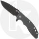 Hinderer Knives XM-18 3.5 Inch Knife - Spear Point - Battle Black - 20CV - Tri Way Pivot - Grey G-10 / Battle Black Ti