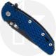 Hinderer Knives XM-18 3.5 Inch Knife - Spear Point - Battle Black - 20CV - Tri Way Pivot - Blue / Black G-10 / Battle Black Ti