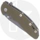 Hinderer Knives XM-18 3.5 Inch Knife - Spanto - Working Finish - S45VN - Tri Way Pivot - OD Green G-10