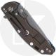 Hinderer Knives XM-18 3.5 Inch Knife - Spanto - Working Finish - S45VN - Tri Way Pivot - Blue / Black G-10 / Battle Bronze Ti