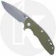 Rick Hinderer XM-18 3.5 Inch Knife - S45VN Spear Point - Working Finish - OD Green G10