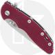 Rick Hinderer Knives SKINNY XM-18 3.5 Inch Knife - Slicer - Stonewash - MagnaCut - Red G10