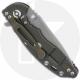 Hinderer XM-18 3.0 Inch Knife - Spanto - Working Finish - 20CV - Translucanet Green G-10 / Battle Bronze Titanium