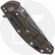 Rick Hinderer XM-18 3.5 Inch Knife - Stonewash S45VN Slicer - Red G10 / Battle Bronze Titanium