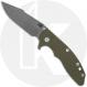 Rick Hinderer XM-18 3.5 Inch Knife - Harpoon Spanto - Working Finish - MagnaCut - OD Green G10