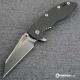 Hinderer Knives XM-18 3.5 Inch Knife - Gen 5 Wharncliffe - Stonewash - CPM 20CV - Gray G-10 Handle