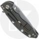 Rick Hinderer XM-18 3.25 Inch Knife - S45VN Spear Point - Working Finish - Black G10 / Battle Bronze Titanium