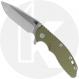Rick Hinderer XM-18 3.25 Inch Knife - Stonewash MagnaCut Spanto - OD Green G10 / Stonewash Titanium