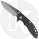 Rick Hinderer XM-18 3.25 Inch Knife - Stonewash MagnaCut Spanto - Black G10 / Stonewash Blue Titanium