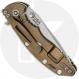 Rick Hinderer XM-18 3.25 Inch Knife - Stonewash MagnaCut Spanto - Black G10 / Stonewash Bronze Titanium