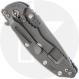 Rick Hinderer XM-18 3.25 Inch Knife - Working Finish MagnaCut Spanto - Blue G10 / Working Finish Titanium