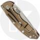 Rick Hinderer XM-18 3.25 Inch Knife - Stonewash MagnaCut Spanto - Red G10 / Stonewash Bronze Titanium - Non Flipper