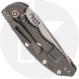 Rick Hinderer XM-18 3.25 Inch Knife - Stonewash MagnaCut Spanto - Red G10 / Working Finish Titanium - Non Flipper