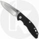Rick Hinderer XM-18 3.25 Inch Knife - Stonewash MagnaCut Spanto - Black G10 / Stonewash Blue Titanium - Non Flipper