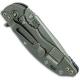 Hinderer Knives XM-18 3 Inch Knife - Spanto - Tri Way Pivot - Stonewash - Blue G-10 Handle