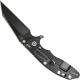 Hinderer Knives FATTY XM-18 3.5 Inch Knife - Gen 6 Wharncliffe - Stonewash Black DLC - Tri Way Pivot - Blue / Black G-10