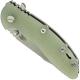 Hinderer Knives XM-18 3.5 Inch Knife - Gen 6 Harpoon Spanto - Stonewash - Tri Way Pivot - Translucent G-10