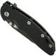 Hinderer Knives XM-18 3.5 Inch Knife - Gen 6 Harpoon Spanto - Stonewash Black DLC - Tri Way Pivot - Black G-10