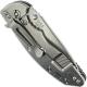 Hinderer Knives Gen 6 XM-18 3.5 Inch Knife - Slicer - Stonewash - Tri Way Pivot - Black G-10